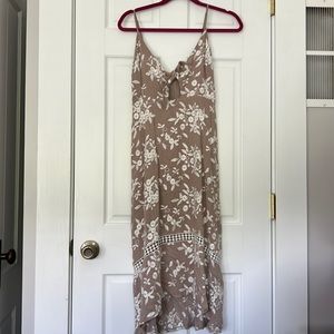 ASTR Dress - Size Small - High Low with front tie